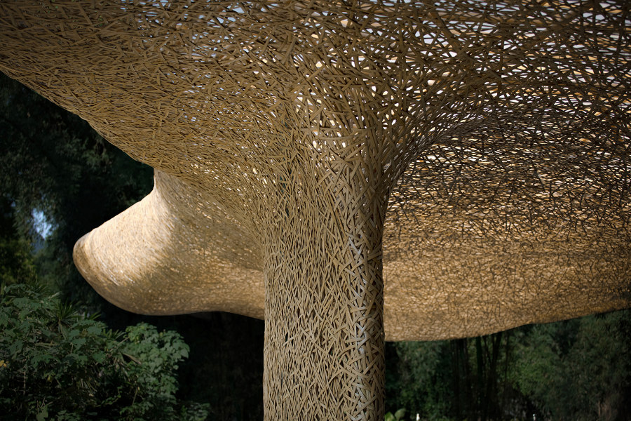 Bamboo Bamboo, Canopy and Pavilions, Impression Sanjie Liu by "llLab." | Monuments/sculptures/viewing platforms