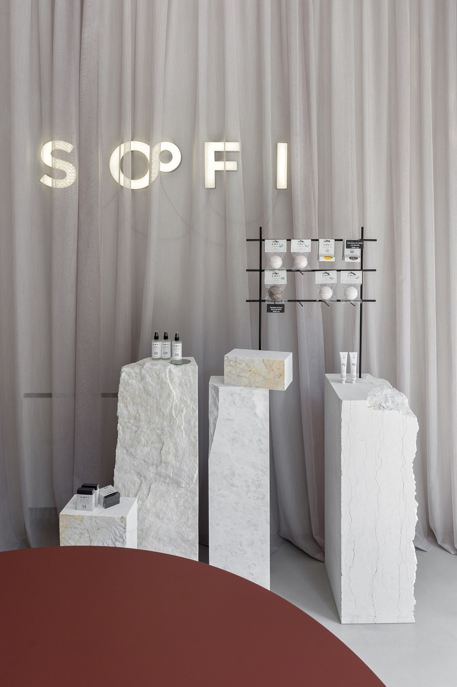 SOFI Natural Cosmetics Shop de Studio AUTORI | Diseño de tiendas