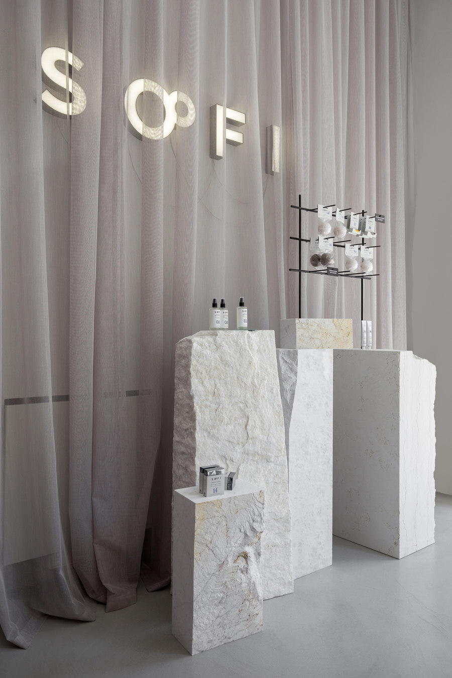 SOFI Natural Cosmetics Shop by Studio AUTORI | Shop interiors