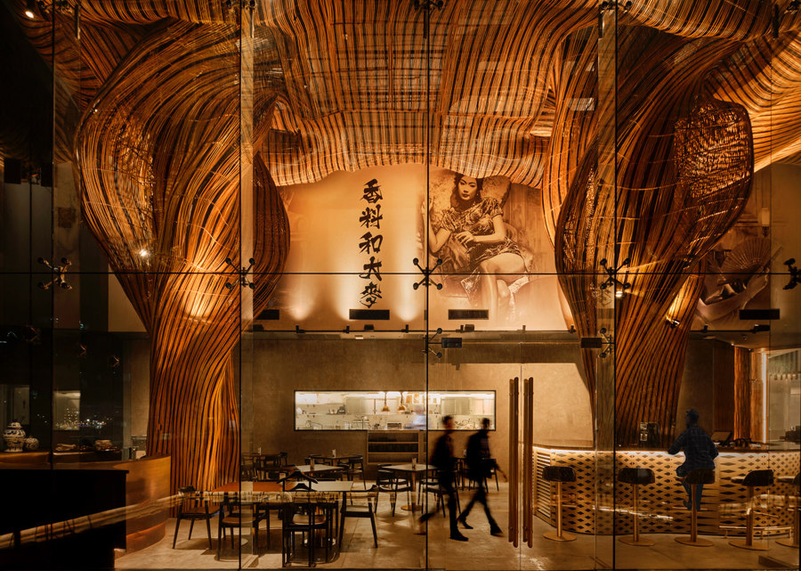 Spice & Barley von Enter Projects Asia | Restaurant-Interieurs