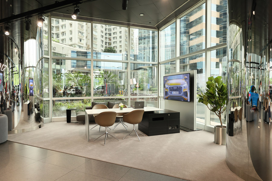 Audi Hong Kong Flagship Showroom di BoConcept | Riferimenti di produttori