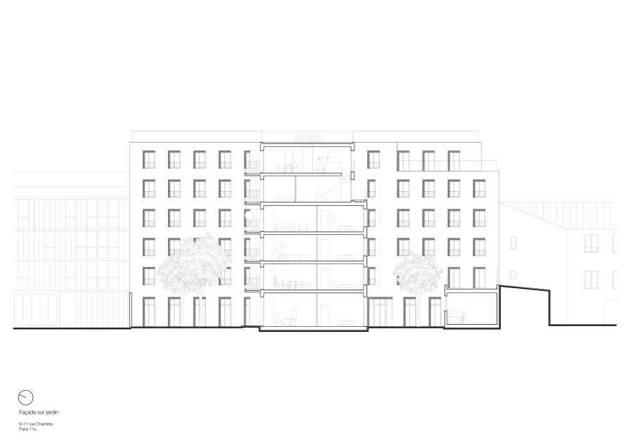 35 Social Housing Units de Mobile Architectural Office | Urbanizaciones