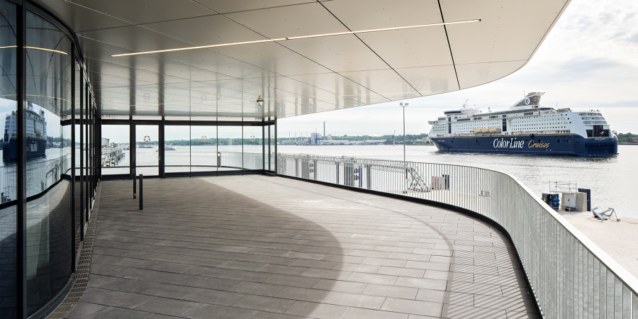 New Cruise Terminal Kiel di einszueins architektur | Costruzioni infrastrutturali
