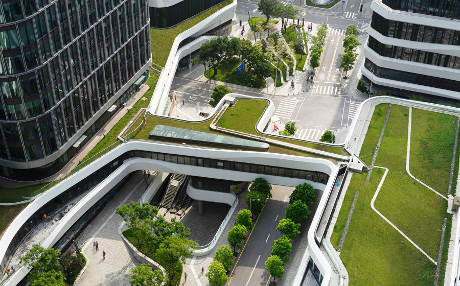 Landscape Urbanism in Shenzhen de Farrells | Immeubles de bureaux