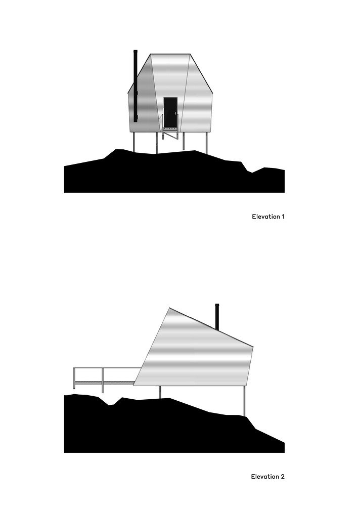 Flokehyttene Cabins de Holon Arkitektur | Hôtels