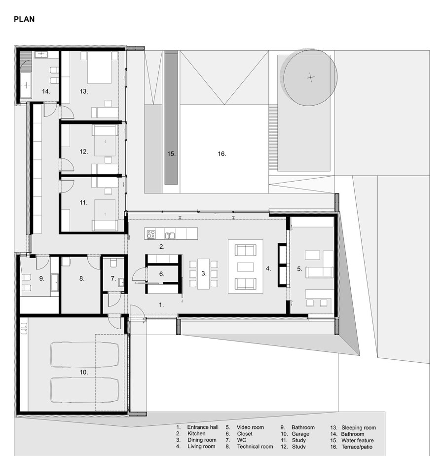 House With Zero Stairs de Stoprocent Architekci | Maisons particulières