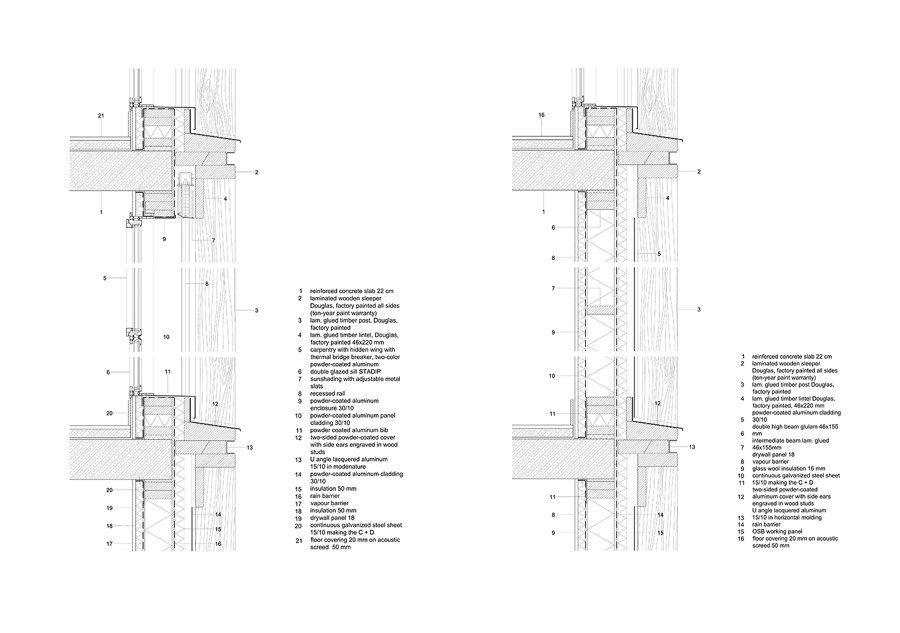 27 Collective Housing at Île de Nantes di Atelier Maxime Schmitt Architecte | Case plurifamiliari