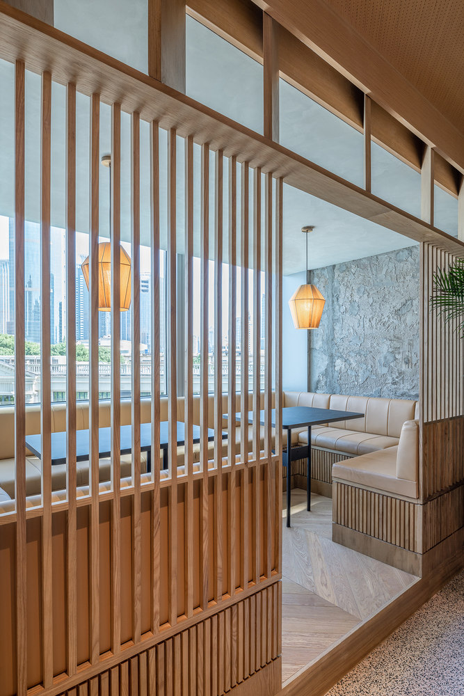 Social Space in Jing’an Kerry Centre by Linehouse | Office facilities