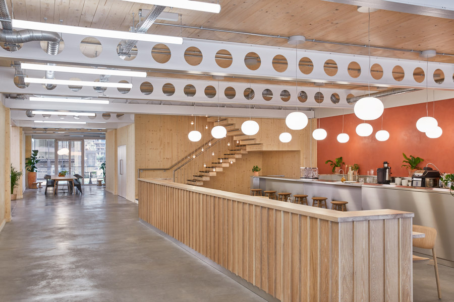 6 Orsman Road Workspace by Waugh Thistleton Architects + Storey | Office facilities