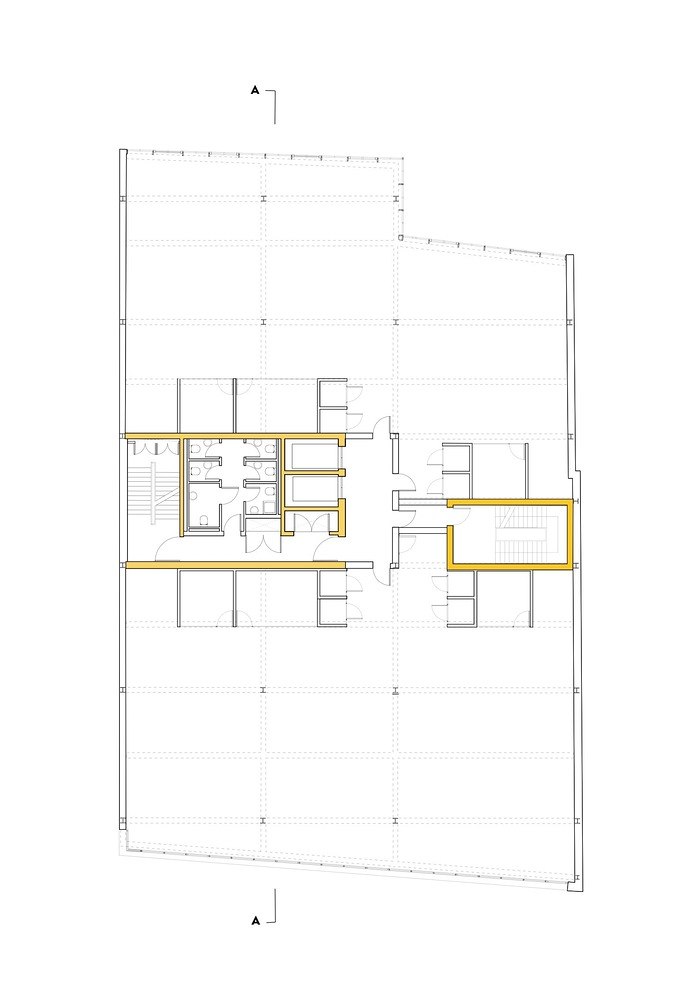 6 Orsman Road Workspace di Waugh Thistleton Architects + Storey | Spazi ufficio