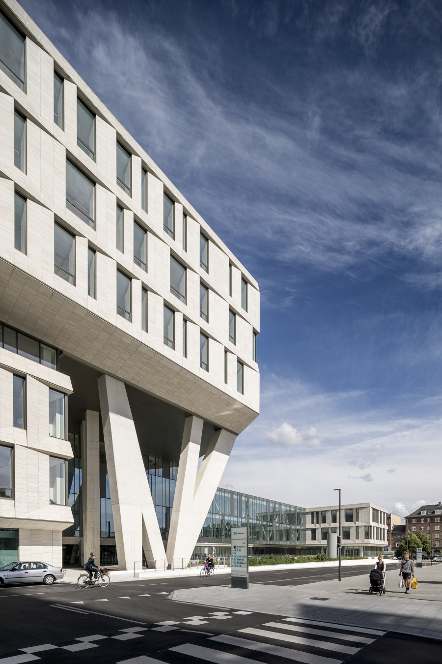 Rigshospitalet Hospital North Wing di LINK arkitektur + 3XN | Ospedali