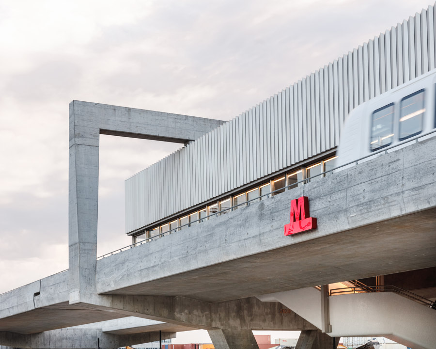 The two metro stations by COBE | Railway stations