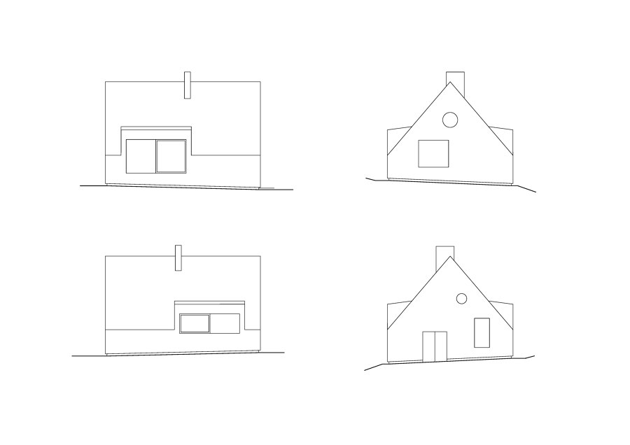 Cottage Pod Bukovkou von Mjölk architekti | Einfamilienhäuser