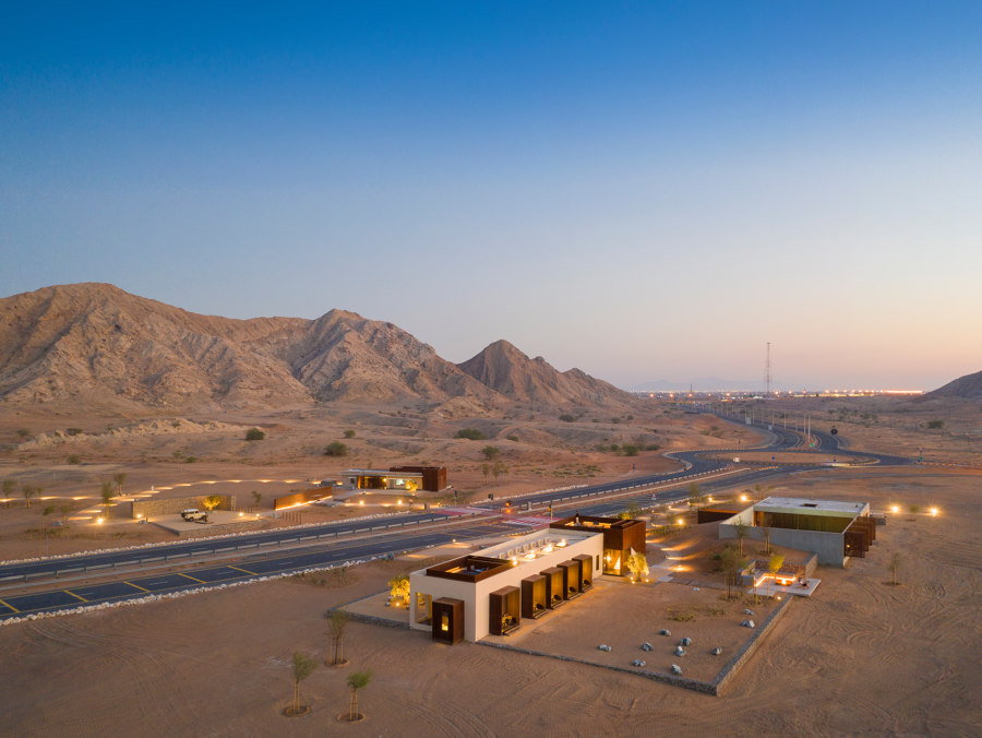 Al Faya Lodge desert, retreat & spa von Roda | Herstellerreferenzen