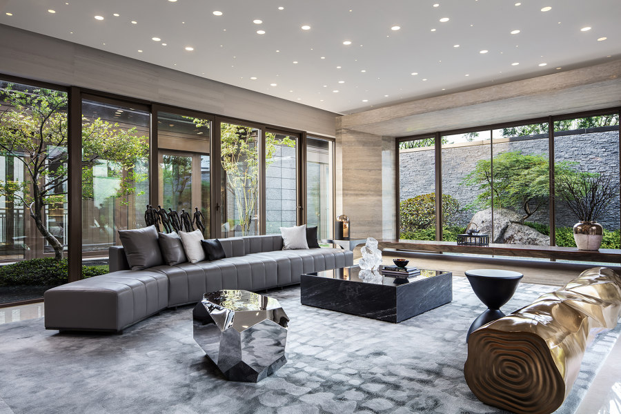Villa Smriti Curtilage by T.K. Chu Design | Living space