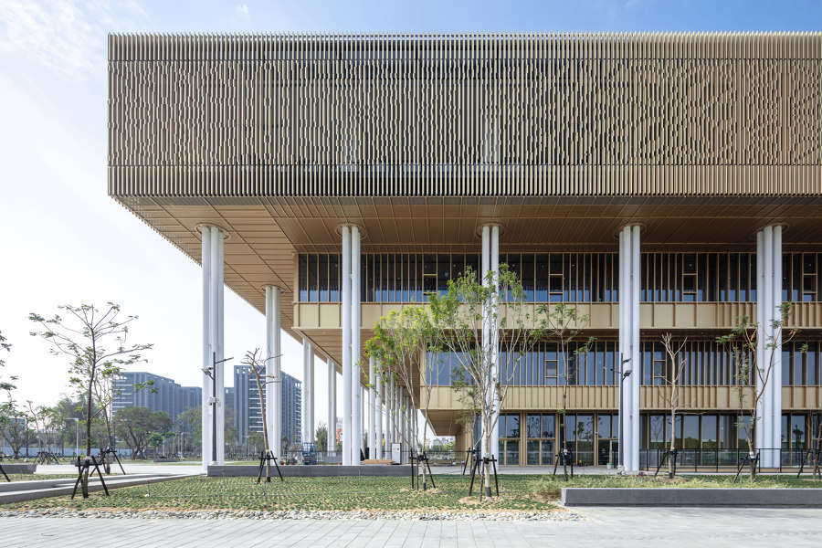 Tainan Public Library di Mecanoo | Biblioteche