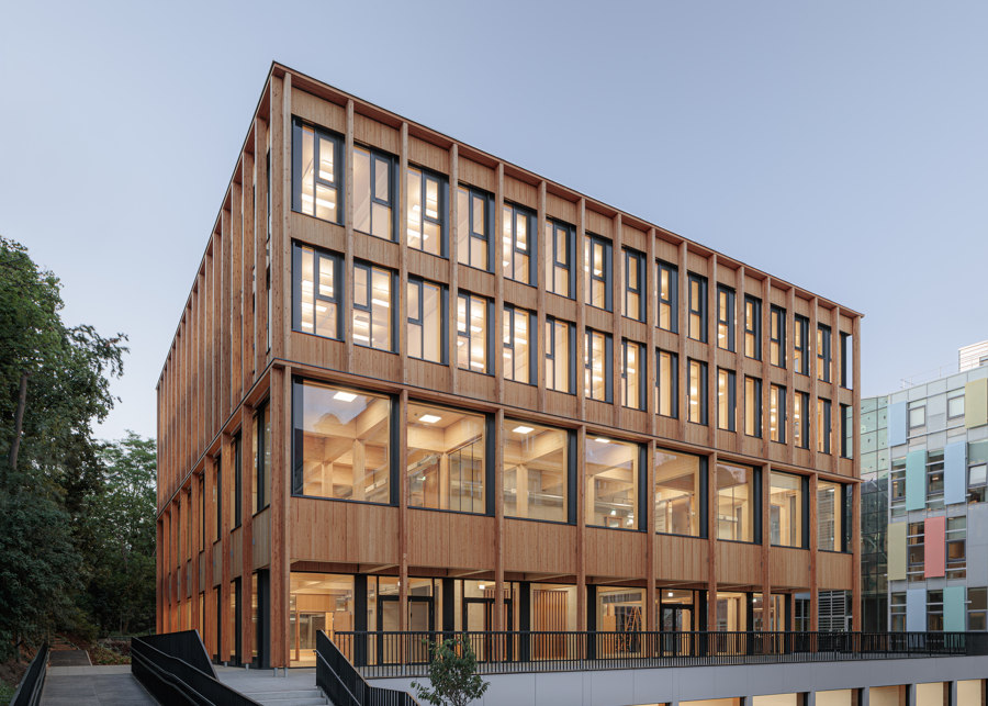 Library and Seminar Centre BOKU Vienna de SWAP Architekten + DELTA | Universidades