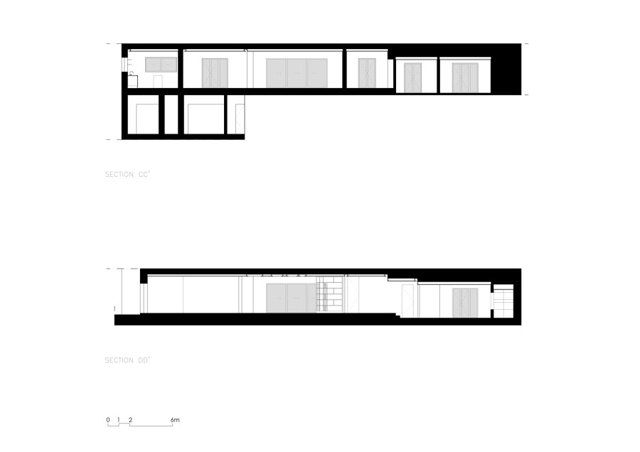 Monte Estoril Apartment by João Tiago Aguiar Arquitectos | Living space