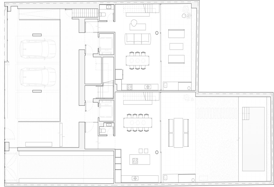 Housing Building Sucre 812 de Ana Smud | Maisons de deux appartements
