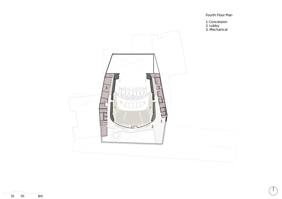 Buddy Holly Hall of Performing Arts and Sciences de Diamond Schmitt Architects | Halles de sport