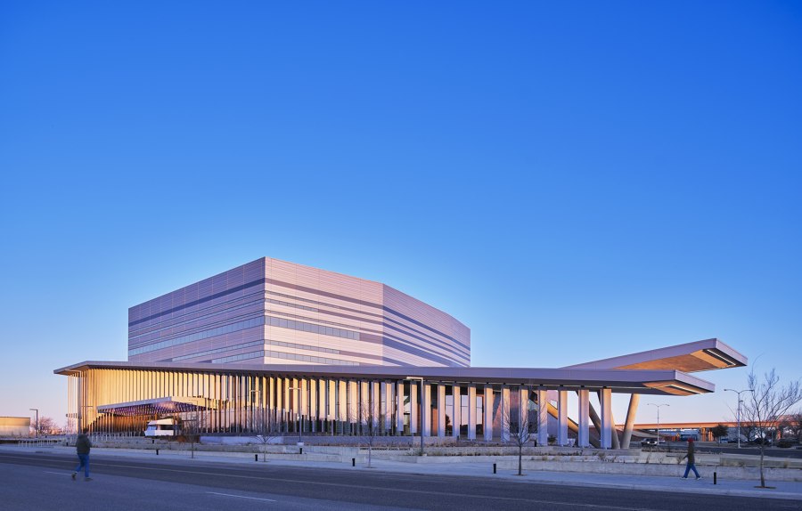 Buddy Holly Hall of Performing Arts and Sciences by Diamond Schmitt Architects | Sports halls