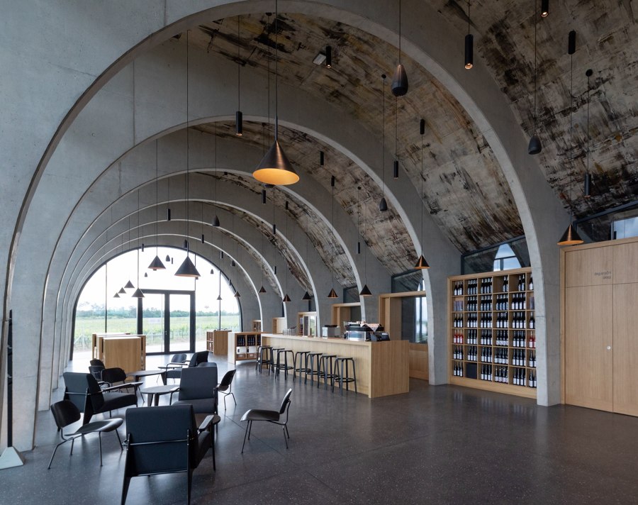 Lahofer Winery von Chybik + Kristof Architects & Urban Designers | Restaurants