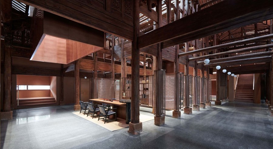 Fuzhou Teahouse di Neri & Hu Design and Research Office | Edifici per uffici