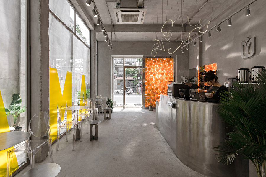 Yama Coffee Shop de KSOUL Studio | Intérieurs de café