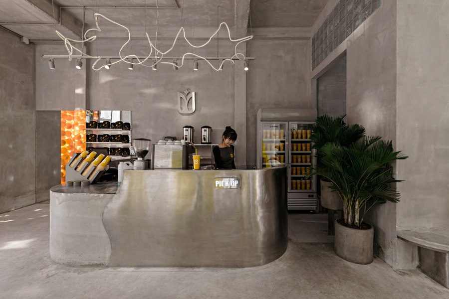 Yama Coffee Shop de KSOUL Studio | Intérieurs de café