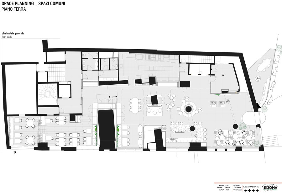 Lugano Dante de Rizoma Architetture | Diseño de hoteles