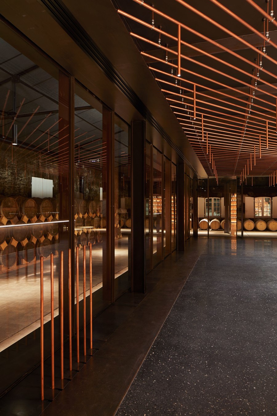 Tasting Room for Master Blenders de Elluin Duolé Gillon architecture | Intérieurs de club