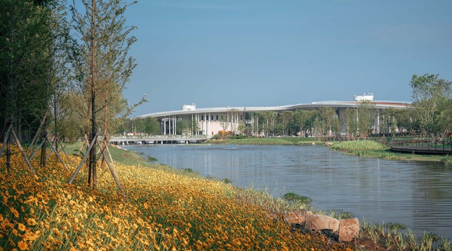 Century Pavilion for 10th China Flower Expo by Ecadi | Trade fair & exhibition buildings