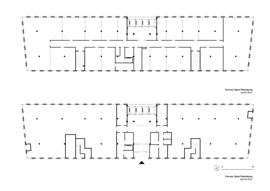 Ferrum  1 de Tchoban Voss architects | Edificio de Oficinas