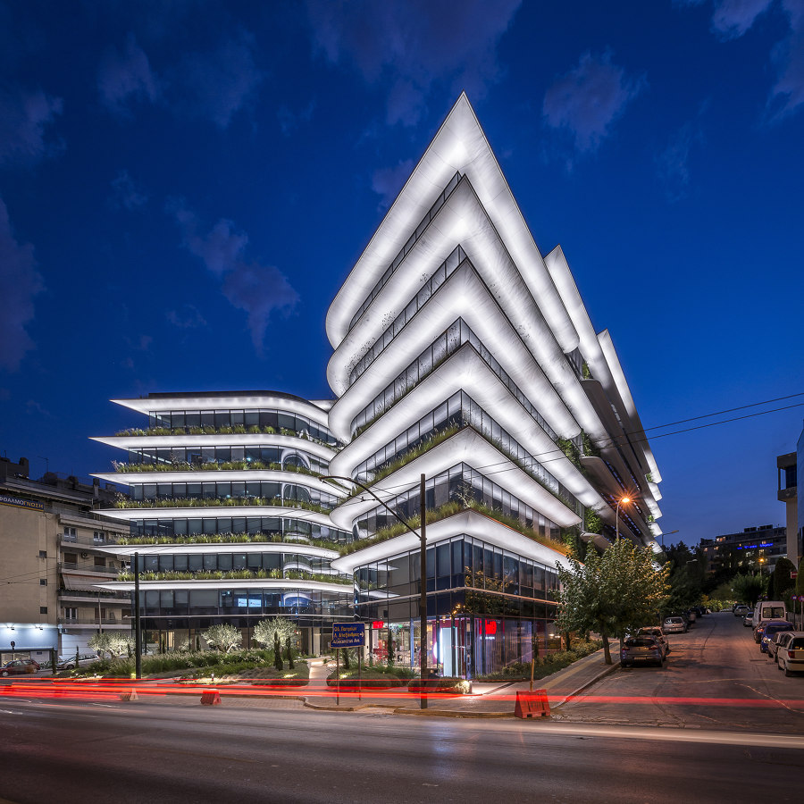 The Orbit Urban Office Campus de Danilof Light + Visual Perception Studio | Immeubles de bureaux