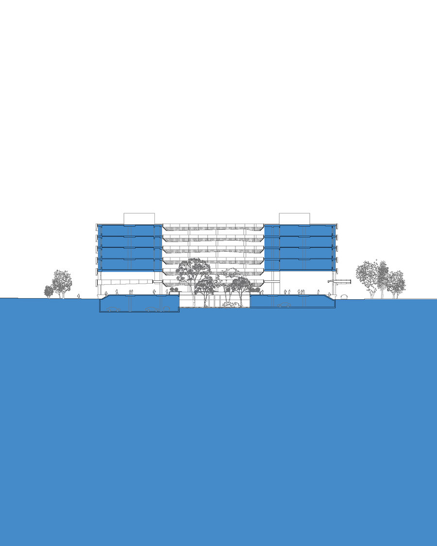 Concrete Waves di G8A Architecture & Urban Planning | Edifici per uffici