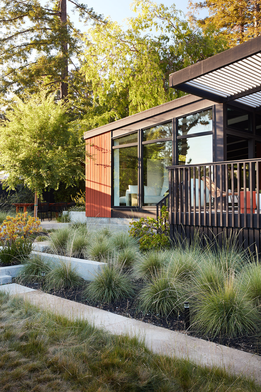 Stanford Mid-Century Modern Remodel Addition de Klopf Architecture | Casas Unifamiliares