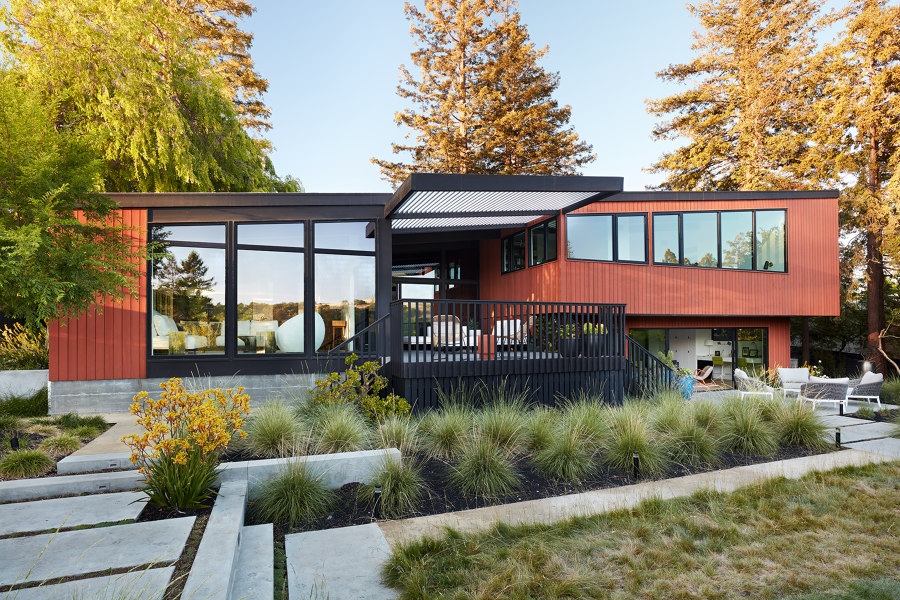 Stanford Mid-Century Modern Remodel Addition by Klopf Architecture | Detached houses