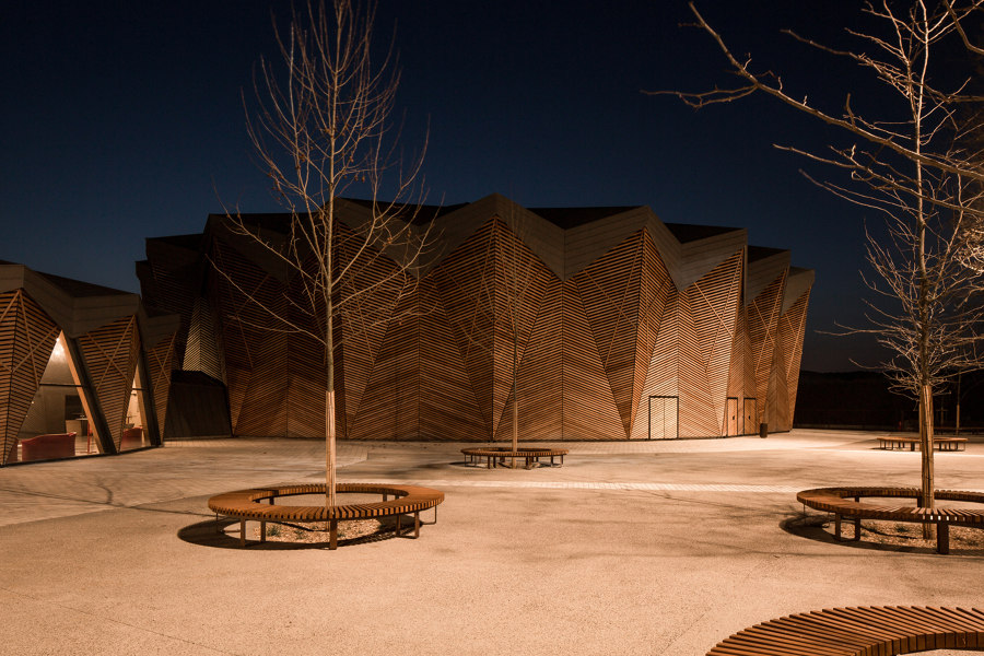 Domaine De Bayssan Auditorium And Open-air Amphitheater de K Architectures | Teatros