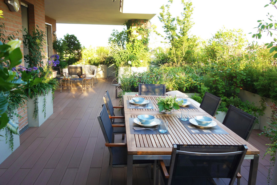 Terrace in Varese by architect Mazzucchelli de Felli | Références des fabricantes