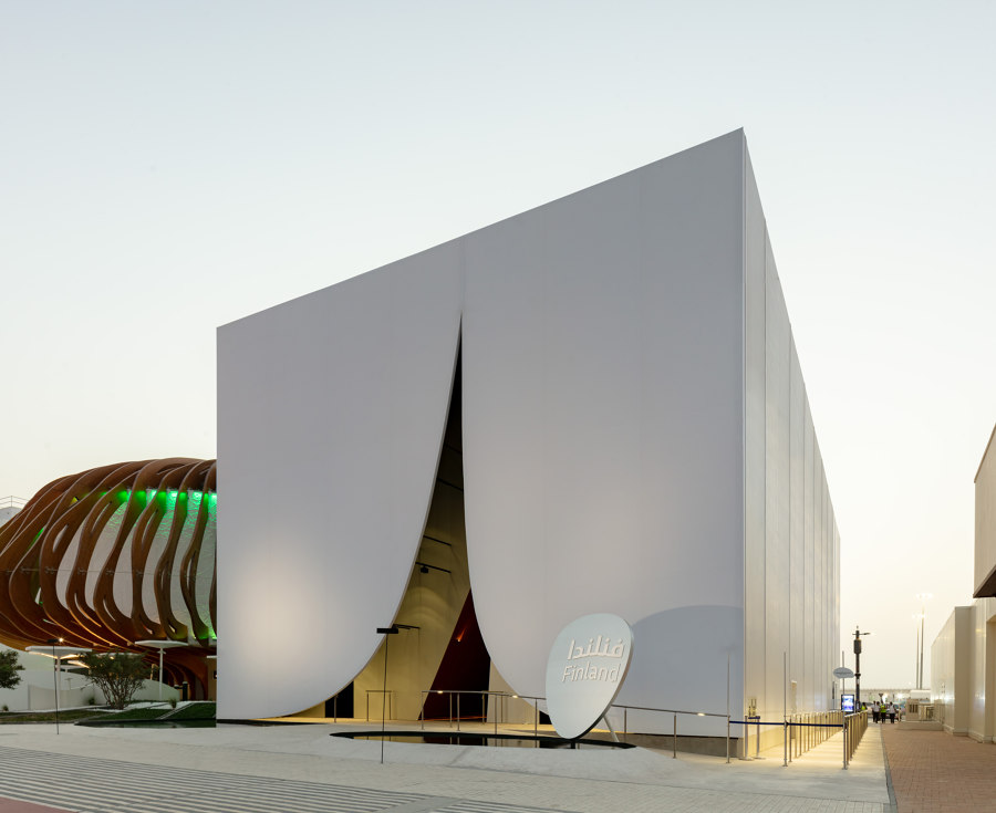 Finland Pavilion Dubai Expo 2020 de JKMM Architects | Trade fair & exhibition buildings