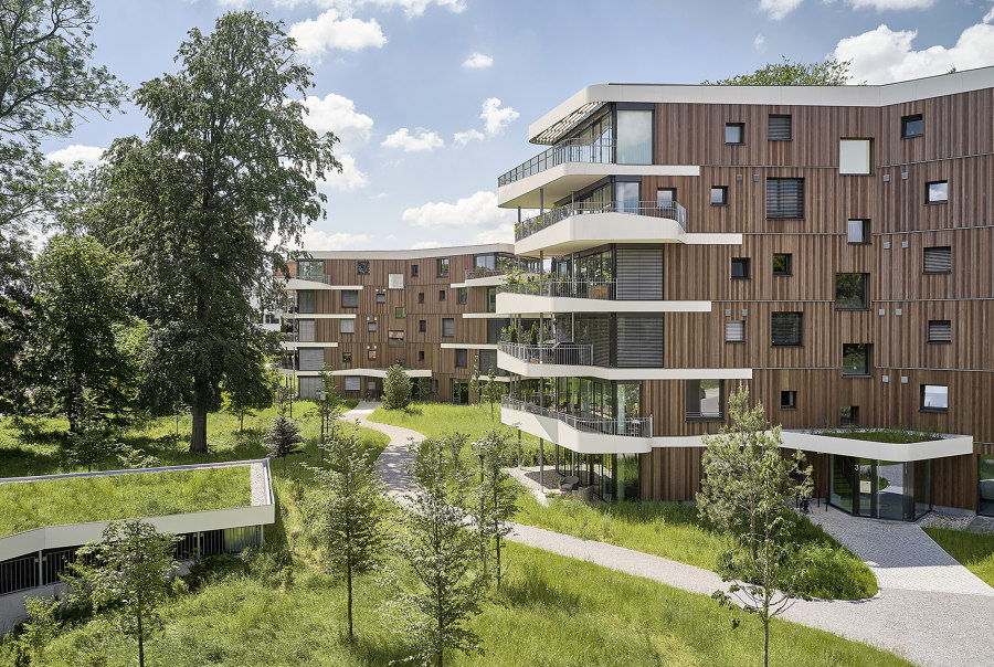 Living in the Spinnereipark (Y-Houses) de Behnisch Architekten | Immeubles