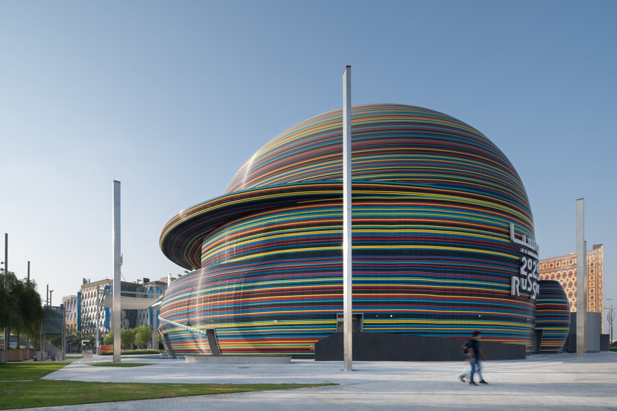 Russian Pavilion at Expo 2020 Dubai de SPEECH | Trade fair & exhibition buildings