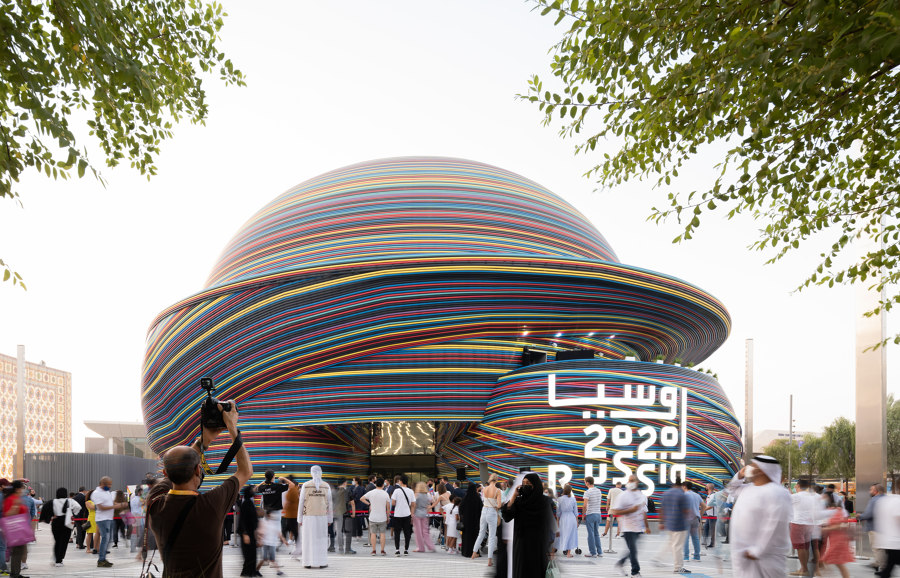Russian Pavilion at Expo 2020 Dubai von SPEECH | Messe- und Ausstellungsbauten