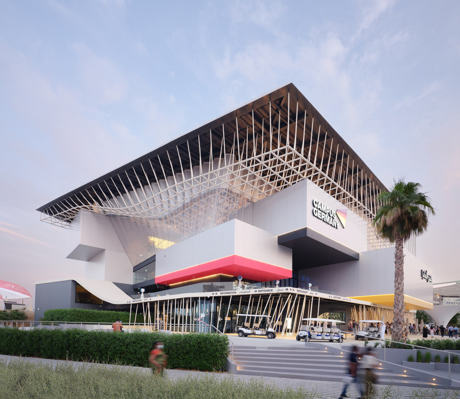 German Pavilion Expo by LAVA | Trade fair stands