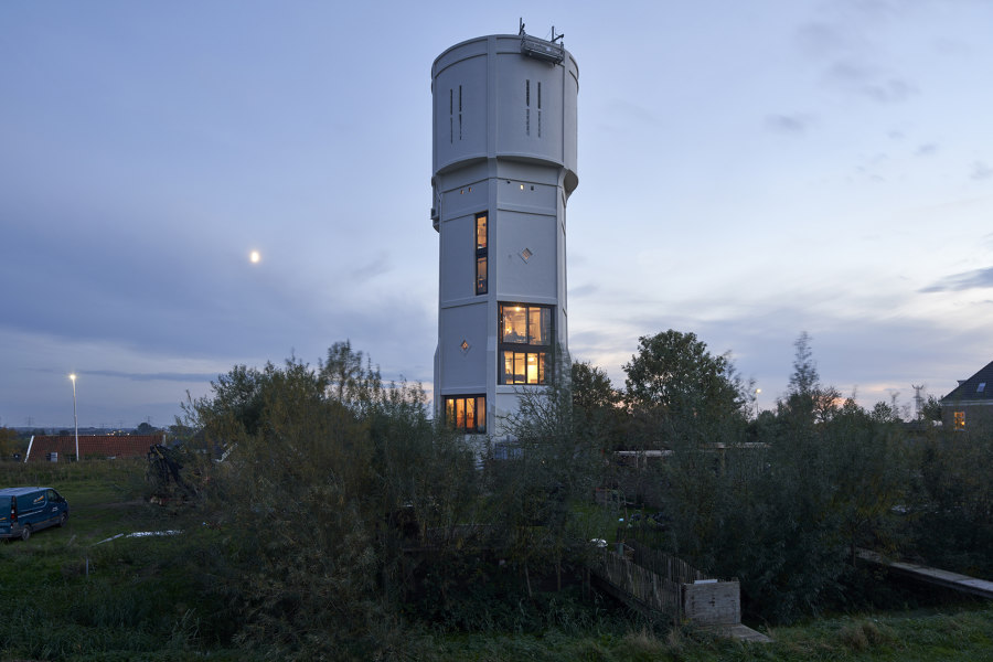 Transformation Watertower Nieuw Lekkerland de Ruud Visser. Architect. | Casas Unifamiliares