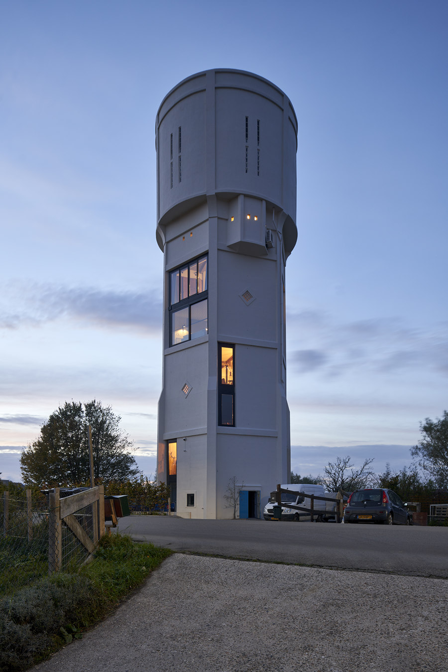 Transformation Watertower Nieuw Lekkerland di Ruud Visser. Architect. | Case unifamiliari