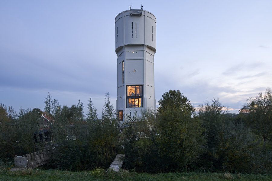 Transformation Watertower Nieuw Lekkerland von Ruud Visser. Architect. | Einfamilienhäuser