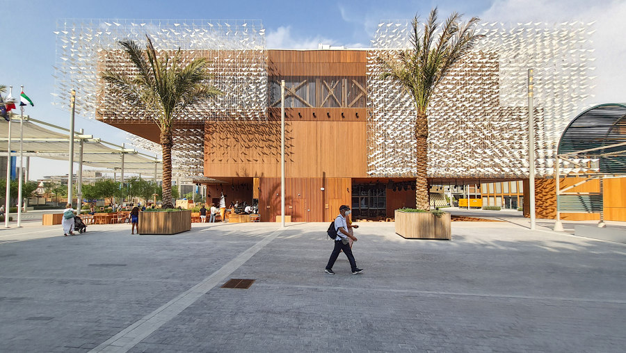 Polish Pavilion at Expo Dubai von WXCA | Messe- und Ausstellungsbauten