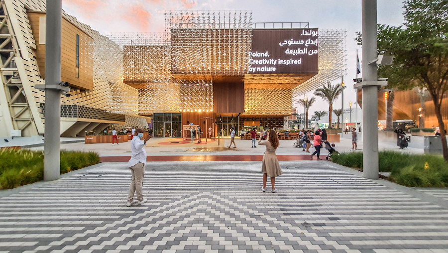 Polish Pavilion at Expo Dubai by WXCA | Trade fair & exhibition buildings