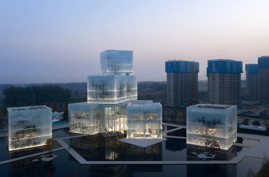 Ice Cubes Cultural Tourist Center by Zone of Utopia | Trade fair & exhibition buildings